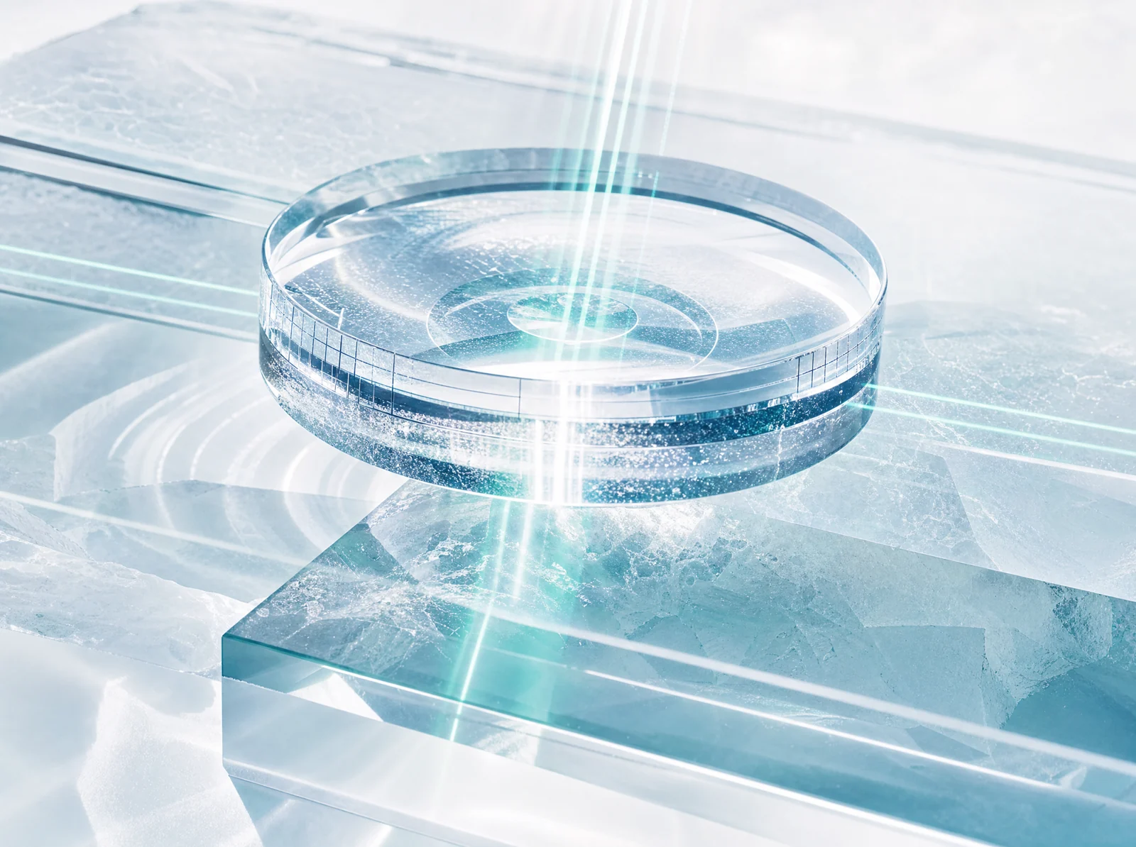 Crystalline lens evoking precise analysis